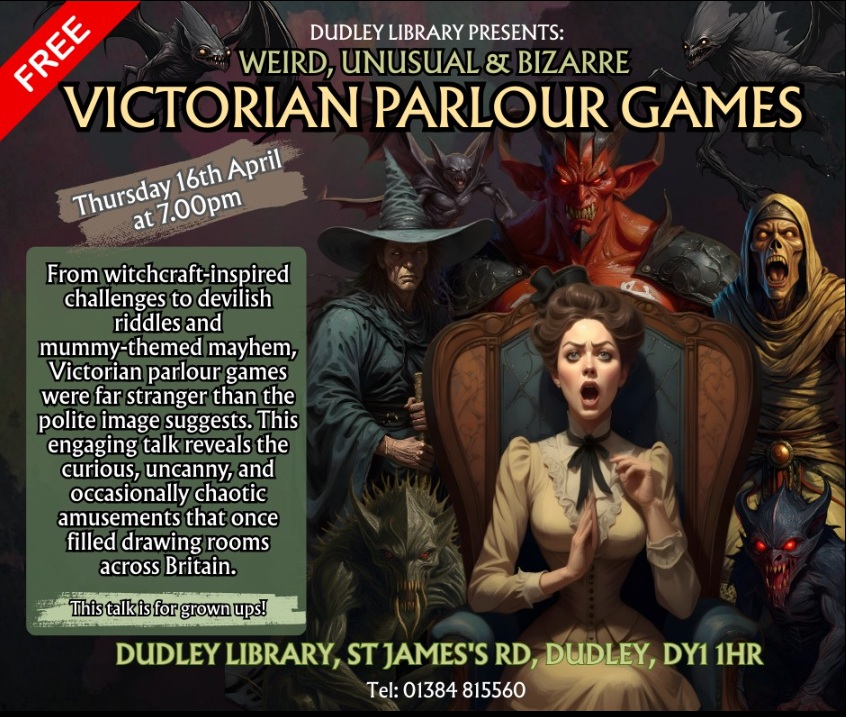 Dudley Library - Professor Black presents Victorian Parlour Games